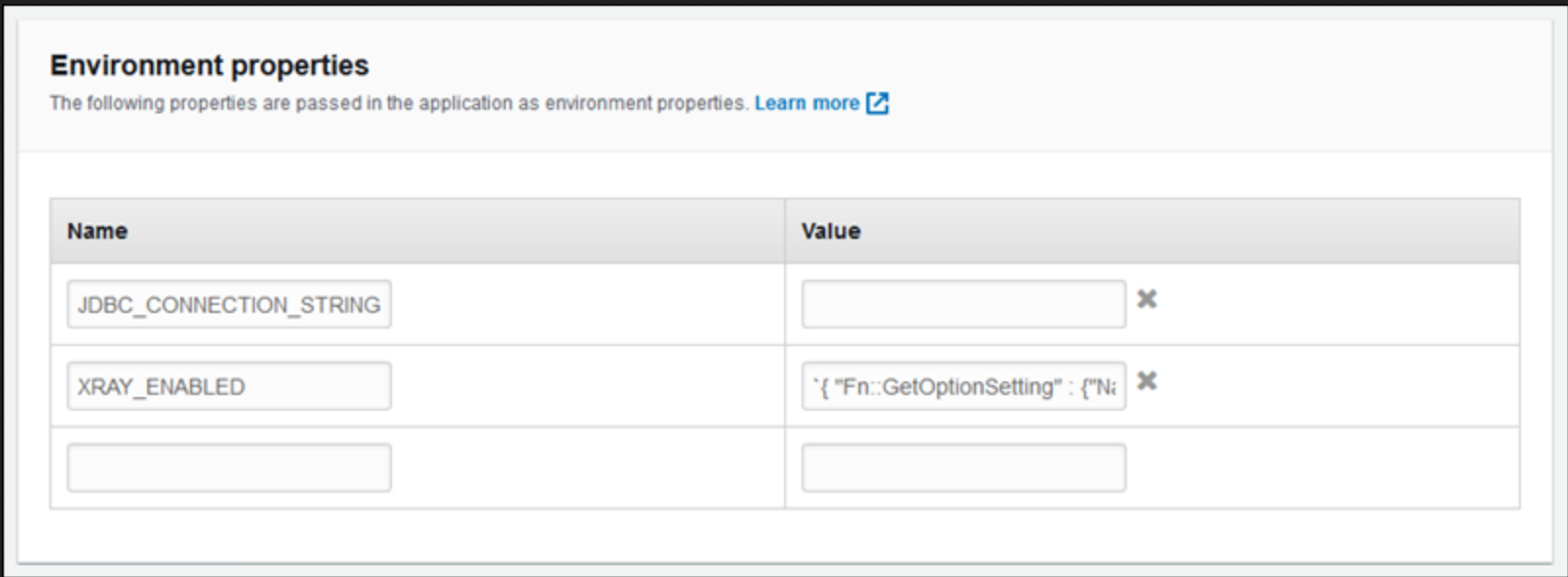 Environment Configuration